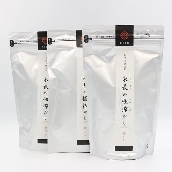 米長の極絞りだし（鰹だしパック）8g×30パック 3個セット